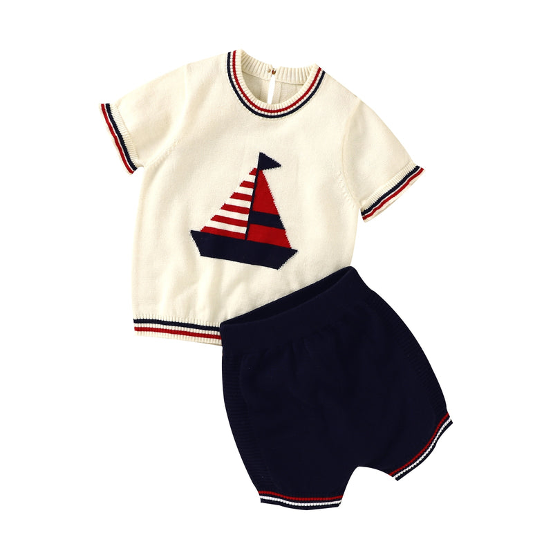 Babykleidung Sets Sommer Kurzarm Neugeborenes Bebes T-Shirt Tops + Bottoms 2pcs Outfits für Säuglingsjungen Mädchen Kleidung Anzüge Outwear