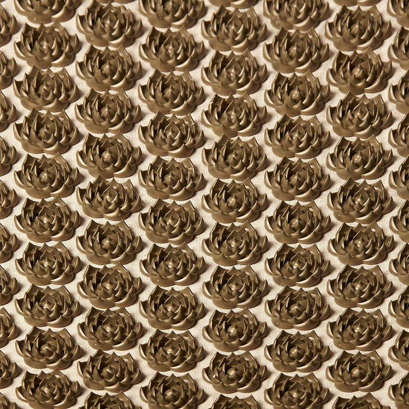 Colchoneta o almohada de acupresión de lino orgánico o juego de colchoneta de meditación de yoga aumenta el flujo sanguíneo alivio del dolor de cuello y espalda