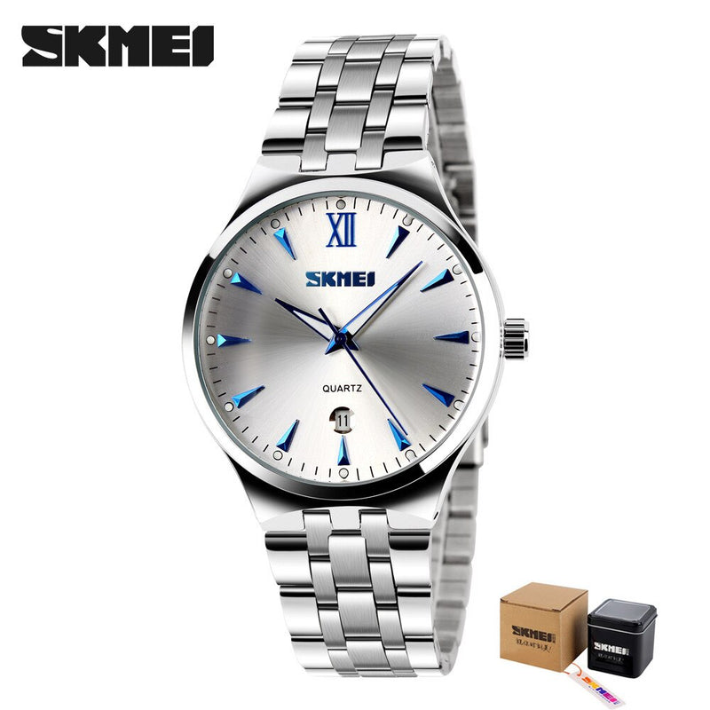 SKMEI Fashion Ladies Sport Watches Women Quartz Watch 3Bar Waterproof Female Wristwatches Calendar Relogio Feminino Clock 9071