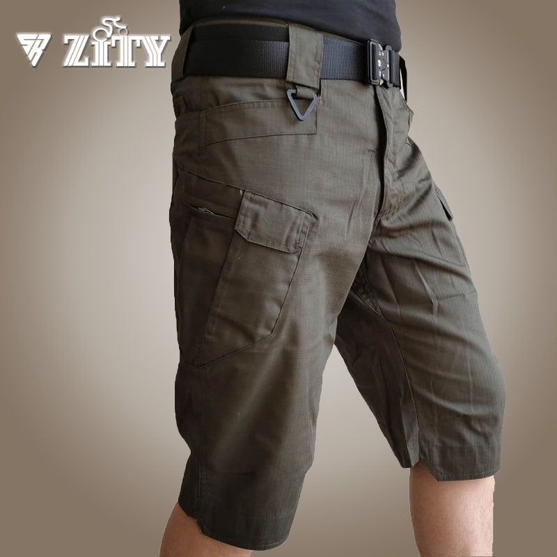 Military Tactical Shorts Men Camouflage SWAT Short Pants Mens Multi-pocket Casual Cargo Shorts Male Clothing Camo Army Training