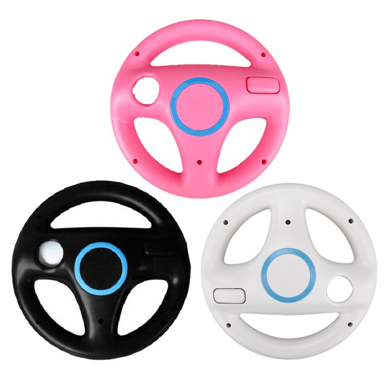 2 uds volante de carreras Kart para Nintendo Wii Kart juegos consola de control remoto para Mario accesorios de juego