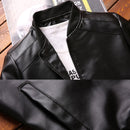 Thoshine Brand Spring Autumn Men Leather Jackets Classic Slim Fit Male PU Leather Coats Motorcycle Biker Streetwear Smart Casual
