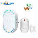 Intelligent Wireless Doorbell Home Welcome Doorbell Waterproof 300m Remote Smart Door Bell Chime EU UK US Plug Optional