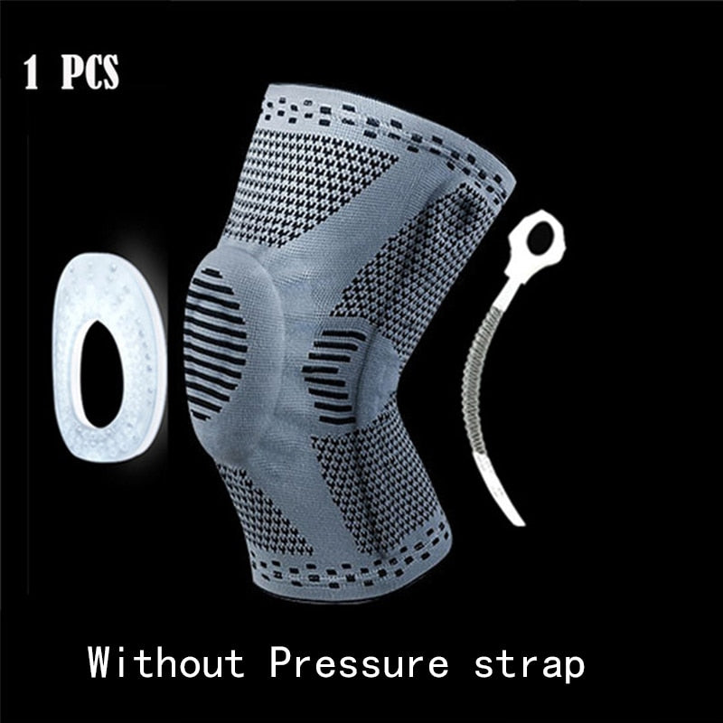 1PCS Knee Pads Compression Fitness Kneepad Running Basketball Knee Support Sports Brace Sleeve Volleyball Patella Protect Guard