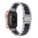 Correa de reloj de resina de acero inoxidable para apple watch 5 band 44mm iwatch 42mm Series 5 4 3 2 accesorios de muñeca loop 40m pulsera