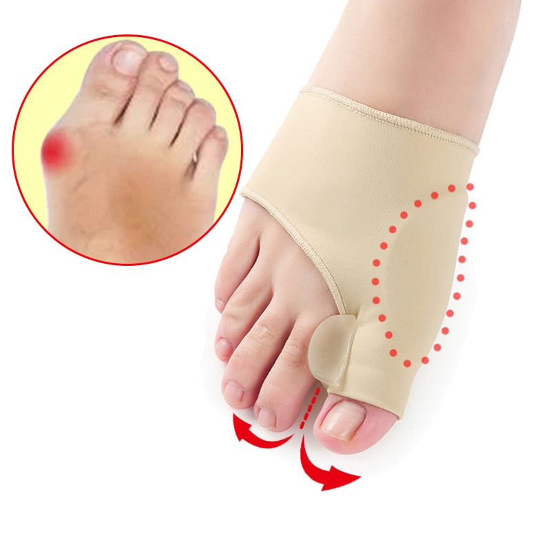 Silicone Forefoot Pads Pain Relief Inserts Pads Toe Separator Soft Gel Insoles Finger Toe Protector Foot Care High Heels Pads