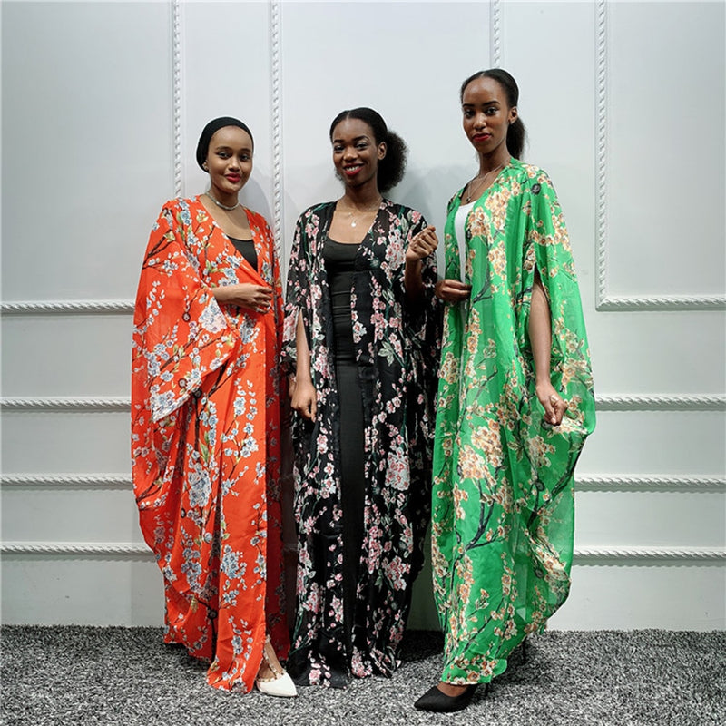 Kaftan Dubai Abaya Kimono Cardigan Hijab vestido musulmán vestidos africanos para mujeres caftán paquistaní Marocain Qatar ropa islámica