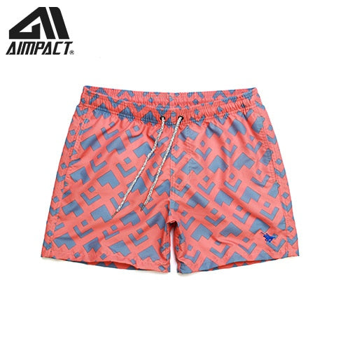 Tropical Summer Holiday Beach Swimming Short Trunks Fast Dry Men&