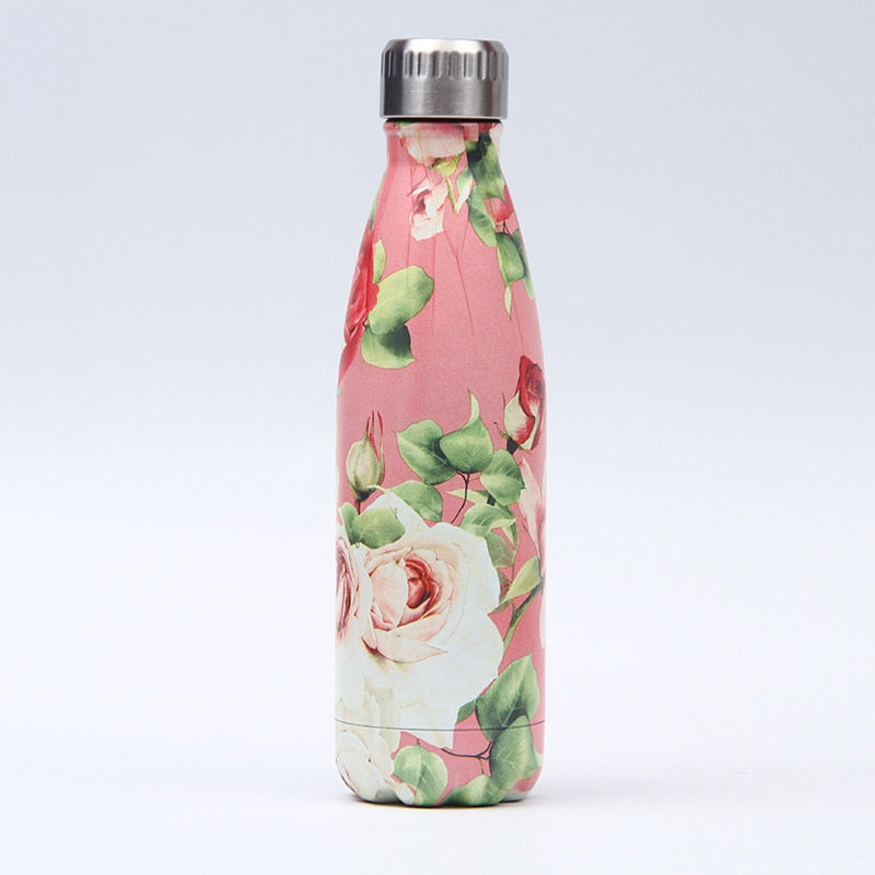 LOGO Custom Stainless Steel Bottle for Water Thermos Vacuum Insulated Cup Double-Wall Travel Drinkware Sports Flask