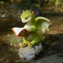 Everyday Collection Miniature Fairy Garden and Terrarium Mini Dragon Rex The Green Dragon Collectible Fantasy Figurine