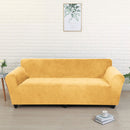 Samt-Sofabezug Elastisches Sofa Funda Sofabezug für Wohnzimmer Ecksofa L-förmiger Sofabezug Housse Canape Dangle