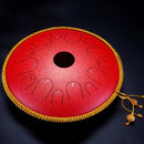NEW Steel Tongue Drum 14 inch 14 tone  Drum Handheld Tank Drum Percussion Instrument Yoga Meditation Beginner Music Lovers Gift