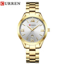 CURREN Watch Women Top Brand Quartz Female Bracelet Watches Stainless Steel Wrist Watch For Ladies Reloj Mujer Gift Rose Gold