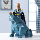 Modern simplicity french bulldog wine rack wine holder decorations home decorations  holder Creative home furnishings party gift