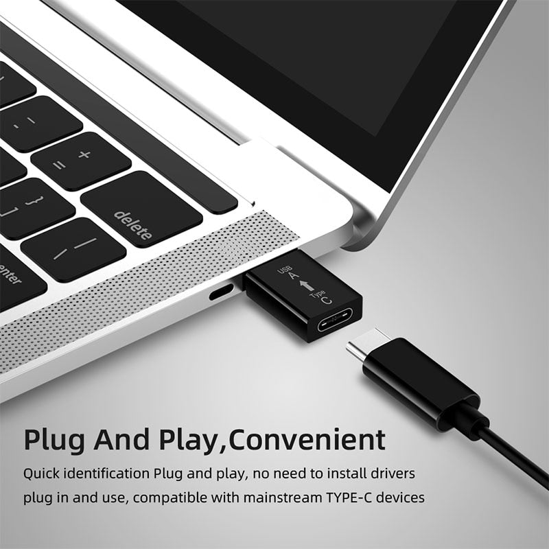 Type-c Female to USB Male Connector Charging Test 3.1 USB C Female Hard Disk USB 3.0a Male Converter For Samsung Xiaomi Huawei