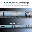 Artiste D1 Wireless TV Headphone 2.4GHz Digital Transmitter Charging Dock Headphone Headset Connection Optical Coaxial RCA
