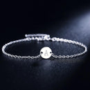 Hot sale silver color bracelet beautiful flowers for women classic high quality fashion jewelry wholesale JSH-lh013