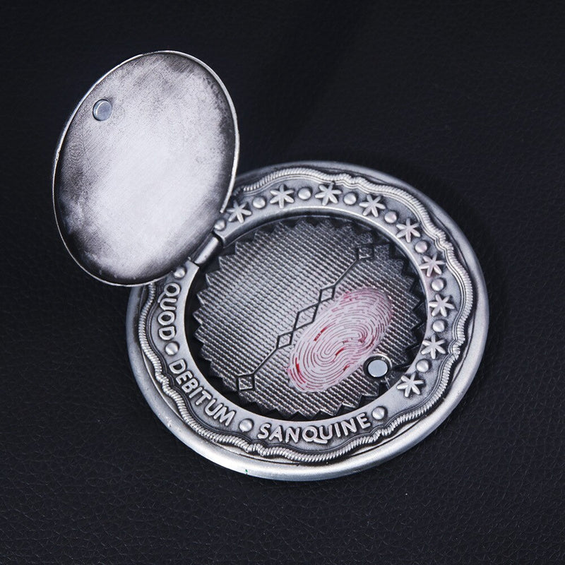 Movie John Wick Cosplay Prop Accessories Gold Coins With Continental Hotel Card Blood Oath Marker