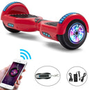 Hoverboard 6.5 Inch Bluetooth Speaker Self Balancing Electric Scooters LED Lights Smart Two Wheels Hover Board Key For Kids Gift