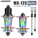 NEW Koozer XM490 PRO Hubs 4 Bearing MTB Mountain Bike Hub Rear 10*135mm QR100*15 12*142mm Thru 32 Holes Disc Brake Bicycle Hub