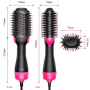Hair Dryer Brush 3 in 1 Negative One Step Hair Dryer &amp; Volumizer Blower Anti-Static Hair Styler Curler Hair Straightener Brush