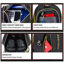 ROEGADYN large Capacity Chest Bag Folding Gym Bag Men Fitness Bag For Gym Men Waterproof Sport Bag Men Gym Bag  Shoe Compartment