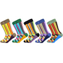 Hot Sale Men Socks 2020 New Colorful Gifts for Men Cotton Mens Socks Geometric Lattice Classic Happy Business Casual  Socks Men