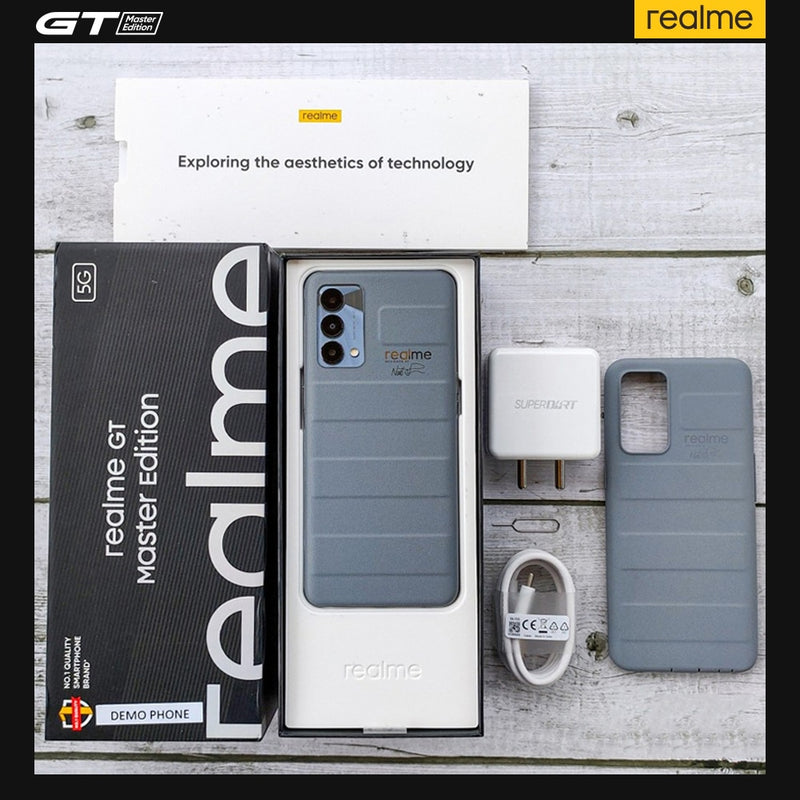 [Estreno mundial en stock] realme GT Master Edition Snapdragon 778G Smartphone 120Hz AMOLED 65W SuperDart Charge Versión rusa