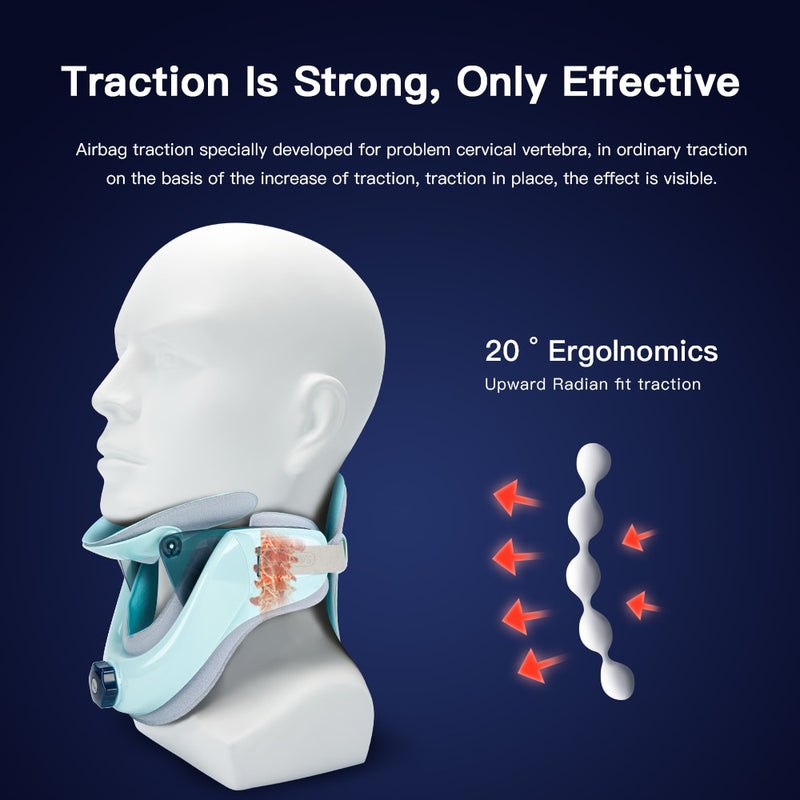 Medical Cervical Traction Device Neck Corrector Cervical Collar Cervical Neck Braces Health Care Neck Support Neck Massage