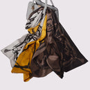 [BYSIFA] nueva bufanda de seda pura de lujo para mujer, bufandas largas de primavera y otoño para mujer, bufanda de cuello de seda de 100% de marca, Foulard 175*52cm