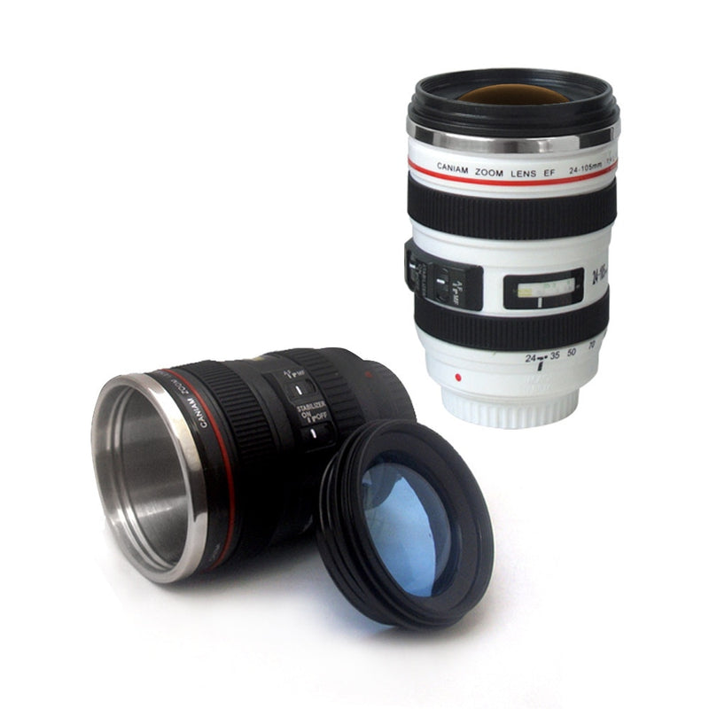 Envío gratis taza de café 24-105 mm 1: 1 lente de cámara SEIS generación de taza de emulación creativa (con tapa)
