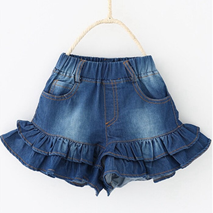 Chumhey 3-8T Baby Mädchen Shorts Sommer Weiche Denim Kurze Hosen Mädchen Stickerei Tier Heiße Jeans Kinderkleidung Toldder Kleidung