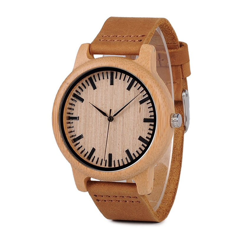 Men's Watch BOBO BIRD Promotion Price Wood Couple Watch Brand Quartz Wristwatche Handmade Wooden Clock As Gift relogio masculino