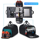 Fenruien New Men Multifunktions-Reisetasche mit großer Kapazität, Anzug, Gepäcktasche, 17-Zoll-Laptop, wasserdichte Tragetasche mit Schuhbeutel