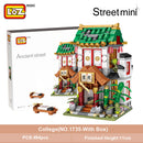 LOZ Mini Block Mini Chinatown China Street Chinese Tradition Special Model DIY Assembly Toys for Children Educational Anime
