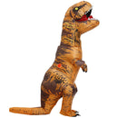 Adult Kids Mascot Inflatable Dinosaur Costumes Dino T-Rex Purim Halloween Party Costume For Carnival Cosplay Dress Suit
