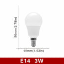 4pcs/lot LED Bulb E27 E14 20W 18W 15W 12W 9W 6W 3W Lampada LED Light AC 220V Bombilla Spotlight Lighting Cold/Warm White Lamp