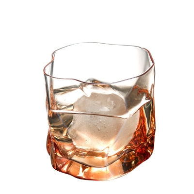 Nordic style beer mug Crystal Wine Glass whisky Brandy Vodka coffee water mugs Transparent champagne shot glasses tumbler cup