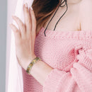 Rainso Health Care Magnetarmband für Frauen, Edelstahl, Bio-Energie, Armreif, Wikinger, Mode, Mädchen, Schmuck