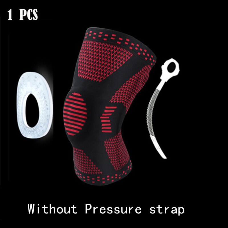 1PCS Knee Pads Compression Fitness Kneepad Running Basketball Knee Support Sports Brace Sleeve Volleyball Patella Protect Guard