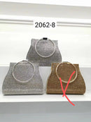 Woman Evening Bag Diamond Rhinestone Clutch Crystal Day Lady Wallet Wedding Purse Party Banquet Silver Handbags Clutches Tote