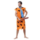 Umorden Purim Carnival Party Disfraces de Halloween Hombre adulto Primitive Savages Disfraz Hombres Fred Flintstones Stone Age Cosplay