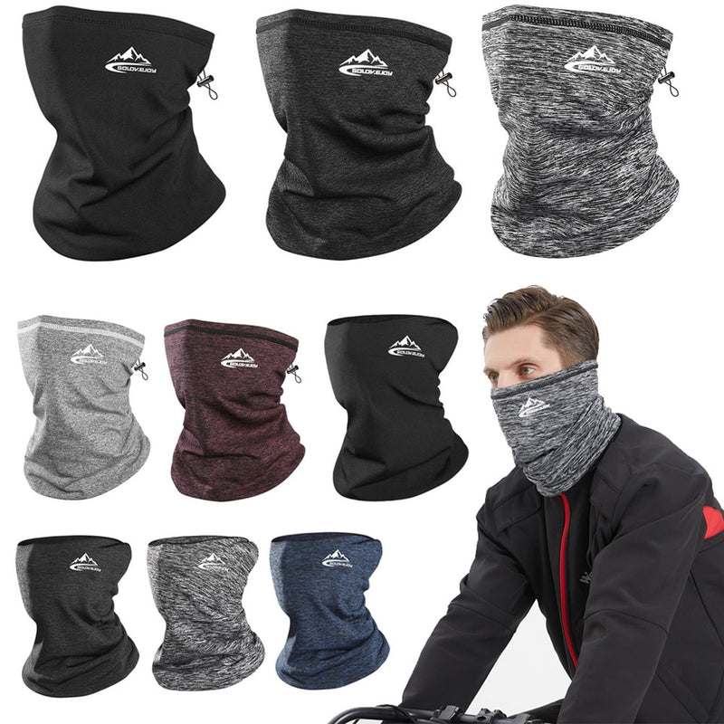 Winter Halswärmer Radfahren Schal Outdoor Laufen Sport Kopfbedeckung Gesichtsschal Fahrrad Bandana Männer Einfache Mode Fahrrad Stirnbänder