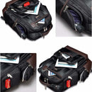 Mochila de gran capacidad con múltiples bolsillos para hombre de marca famosa estadounidense, mochila de viaje para fin de semana, mochila de negocios para hombre, bolso para hombre