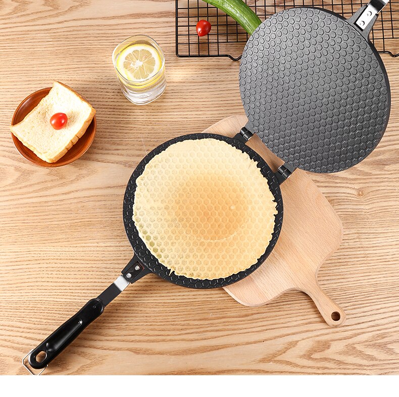 Egg Roll Mode Non-Stick Omelet Waffles For The Baking Pan Cake Aluminium Alloy Bakeware Crispy Machine Omelet Mold Bakeware Tool