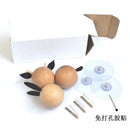 Children's Room Decoration Wooden Coat Hook Cartoon Animal Head Wall Hooks Kindergarten Baby Newborn Gift Deer/bear/rabbit