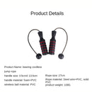 Cordless Bearing Rope Skipping Sports And Fitness Steel Wire Home Exercise PVC Jump Rope Speed Crossfit Portable