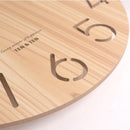 Wooden 3D Wall Clock Modern Design Nordic Children&
