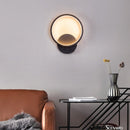 Lámpara de pared LED para dormitorio, lámparas de pared nórdicas, lámpara de pared de salón regulable, lámpara de noche, luz de pared led para accesorio de baño para el hogar