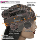 26 "lange gerade Perücke synthetische Spitzeperücken für schwarze Frauen hitzebeständiges Natur-Schwarz-Mittelteil-Haar Expo City